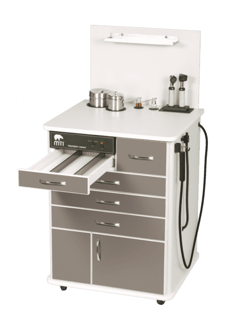TC 100A ENT Cabinet with Small Drawer Divider