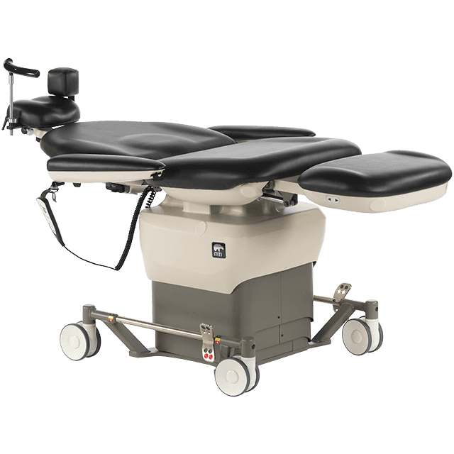 840 Mobile Stretcher Bed Oph Headrest with Wrist Support and Head Stabilizer