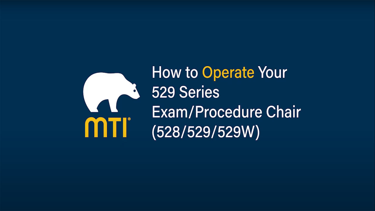 How to Operate Your 529 Series Exam/Procedure Chair (528/529/529W)